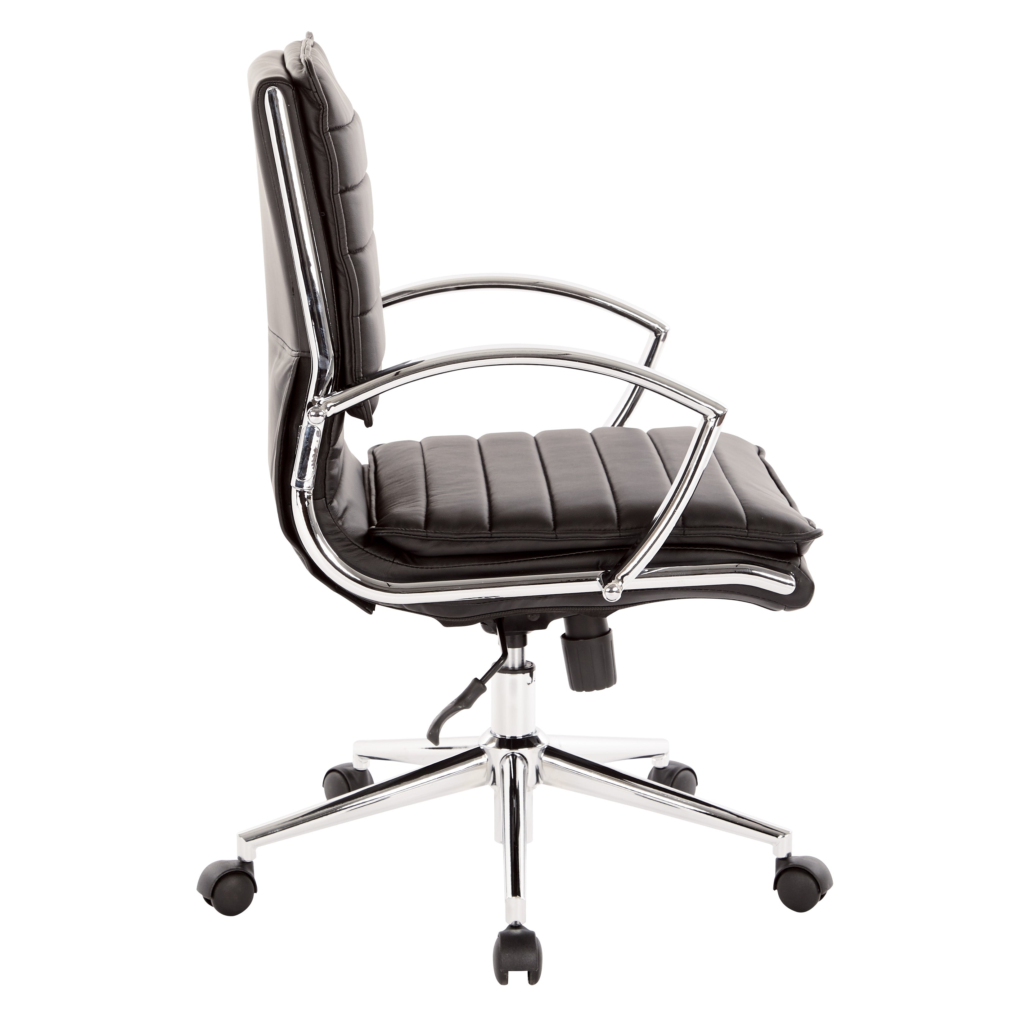 Mid Back Manager's Faux Lthr Chair